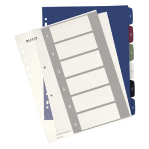 LEITZ     Register PP Style          A4+ 12360000  multicolor                 1-6