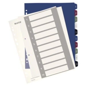 LEITZ     Register PP Style            A 12370000  multicolor                1-10