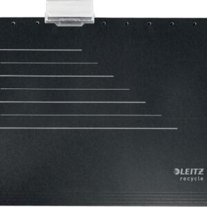 LEITZ     Hängemappe Recycle          A4 19210095  schwarz, Karton