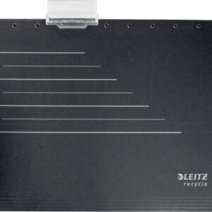 LEITZ     Hängemappe Recycle          A4 19220095  schwarz, Karton