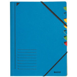 LEITZ     Ordnungsmappe               A4 39070035  blau                  7 Fächer