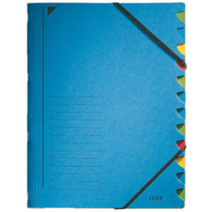 LEITZ     Ordnungsmappe               A4 39120035  blau                 12 Fächer