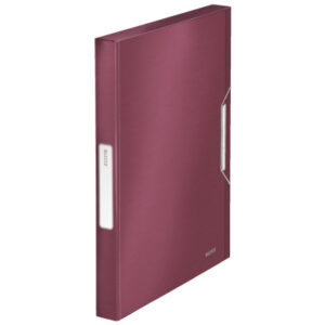 LEITZ     Ablagebox Style PP 39560028  granat rot        250x330x37mm