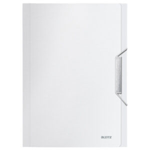 LEITZ     Ordnungsmappe Style PP      A4 39570004  weiss      6 Fächer, 200 Blatt