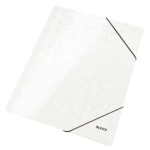 LEITZ     Gummibandmappe WOW          A4 39820001  weiss