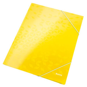 LEITZ     Gummibandmappe WOW          A4 39820016  gelb