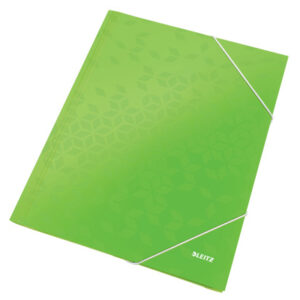 LEITZ     Gummibandmappe WOW          A4 39820054  grün