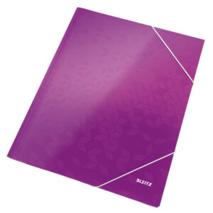 LEITZ     Gummibandmappe WOW          A4 39820062  violett