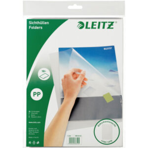 LEITZ     Sichtmappen PP              A4 40006003  transparent           10 Stück