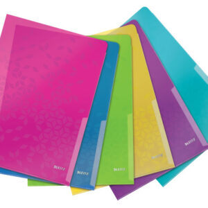 LEITZ     Sichtmappe WOW              A4 40500099  6-farbig assortiert     6 Stk.