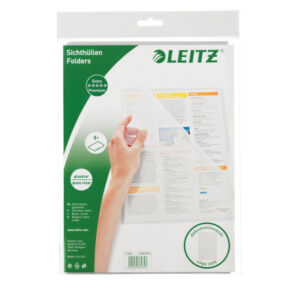 LEITZ     Premium Sichtmappe PVC      A4 41006003  transparent            5 Stück