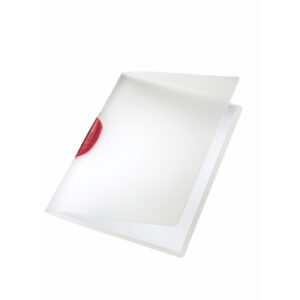LEITZ     Color Clip rot              A4 41750025  transparent