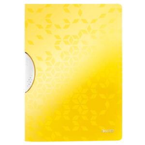LEITZ     Klemmhefter WOW ColorClip   A4 41850016  gelb                  30 Blatt