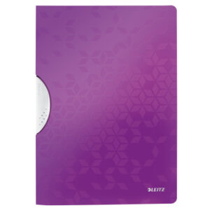 LEITZ     Klemmhefter WOW ColorClip   A4 41850062  violet                30 Blatt