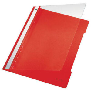LEITZ     Standard Plastik-Hefter     A4 41910025  rot