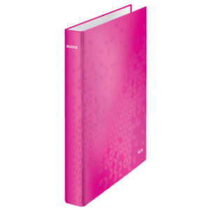 LEITZ     Ringbuch WOW                A4 42410023  pink