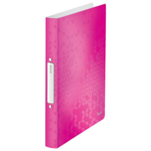 LEITZ     Ringbuch WOW PP             A4 42570023  pink                      25mm