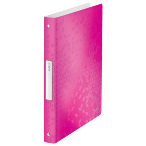 LEITZ     Ringbuch WOW PP             A4 42580023  pink                      25mm