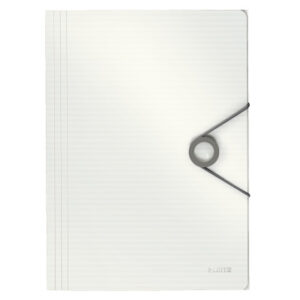 LEITZ     Gummibandmappe Solid PP     A4 45631001  weiss
