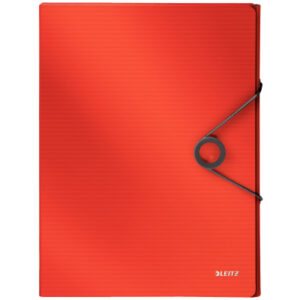LEITZ     Ablagebox Solid PP          A4 45681020  hellrot