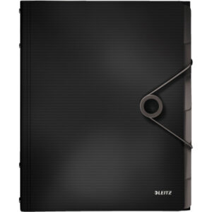 LEITZ     Ordnungsmappe Solid PP      A4 45691095  schwarz               6 Fächer