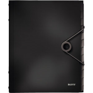 LEITZ     Ordnungsmappe Solid PP      A4 45701095  schwarz              12 Fächer