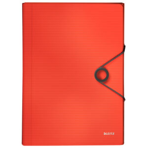 LEITZ     Projektmappe Solid PP       A4 45791020  hellrot               6 Fächer