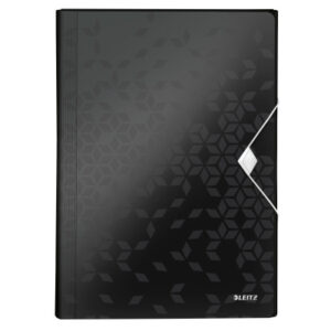 LEITZ     Projektmappe WOW            A4 45890095  schwarz               5 Fächer