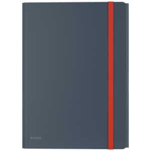 LEITZ     Gummibandmappe COSY         A4 46190089  grau, PP