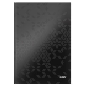 LEITZ     Notizbuch WOW               A4 46251095  liniert, 90g           schwarz