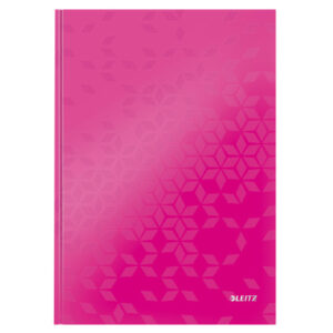 LEITZ     Notizbuch WOW               A4 46251023  liniert, 90g              pink