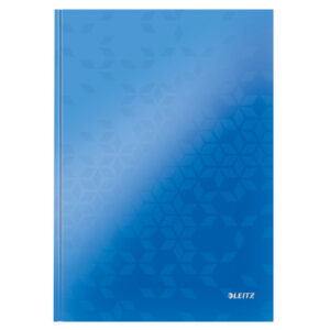 LEITZ     Notizbuch WOW               A4 46251036  liniert, 90g              blau