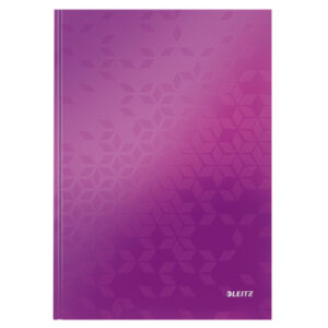 LEITZ     Notizbuch WOW               A4 46251062  liniert, 90g           violett