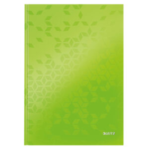 LEITZ     Notizbuch WOW               A4 46261054  kariert, 90g              grün