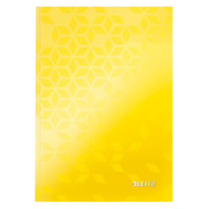LEITZ     Notizbuch WOW               A5 46271016  liniert, 90g              gelb