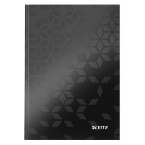 LEITZ     Notizbuch WOW               A5 46271095  liniert, 90g           schwarz