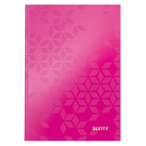 LEITZ     Notizbuch WOW               A5 46281023  kariert, 90g              pink