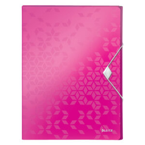 LEITZ     Sammelbox WOW PP 46290023  pink              250x330x37mm