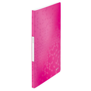 LEITZ     Sichtbuch WOW PP            A4 46310023  pink                20 Taschen