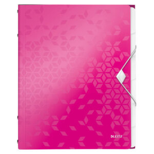 LEITZ     Ordnungsmappe WOW PP        A4 46330023  pink                  6-teilig