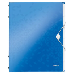LEITZ     Ordnungsmappe WOW PP        A4 46330036  blau                  6-teilig