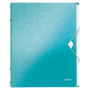 LEITZ     Ordnungsmappe WOW PP        A4 46330051  blau                  6-teilig