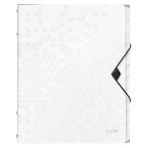LEITZ     Ordnungsmappe WOW PP        A4 46340001  weiss                12-teilig