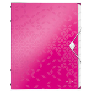LEITZ     Ordnungsmappe WOW PP        A4 46340023  pink                 12-teilig