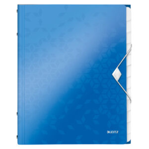 LEITZ     Ordnungsmappe WOW PP        A4 46340036  blau                 12-teilig
