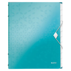 LEITZ     Ordnungsmappe WOW PP        A4 46340051  blau                 12-teilig