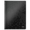 LEITZ     Collegeblock WOW PP         A4 46380095  schwarz                kariert