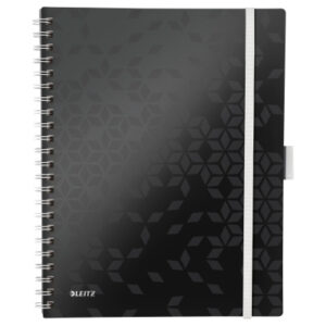 LEITZ     Spiralbuch WOW              A4 46440095  schwarz