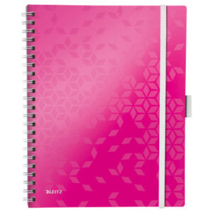 LEITZ     Spiralbuch WOW              A4 46440023  pink