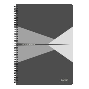 LEITZ     Collegeblock Office Card    A4 46470085  grau                   kariert